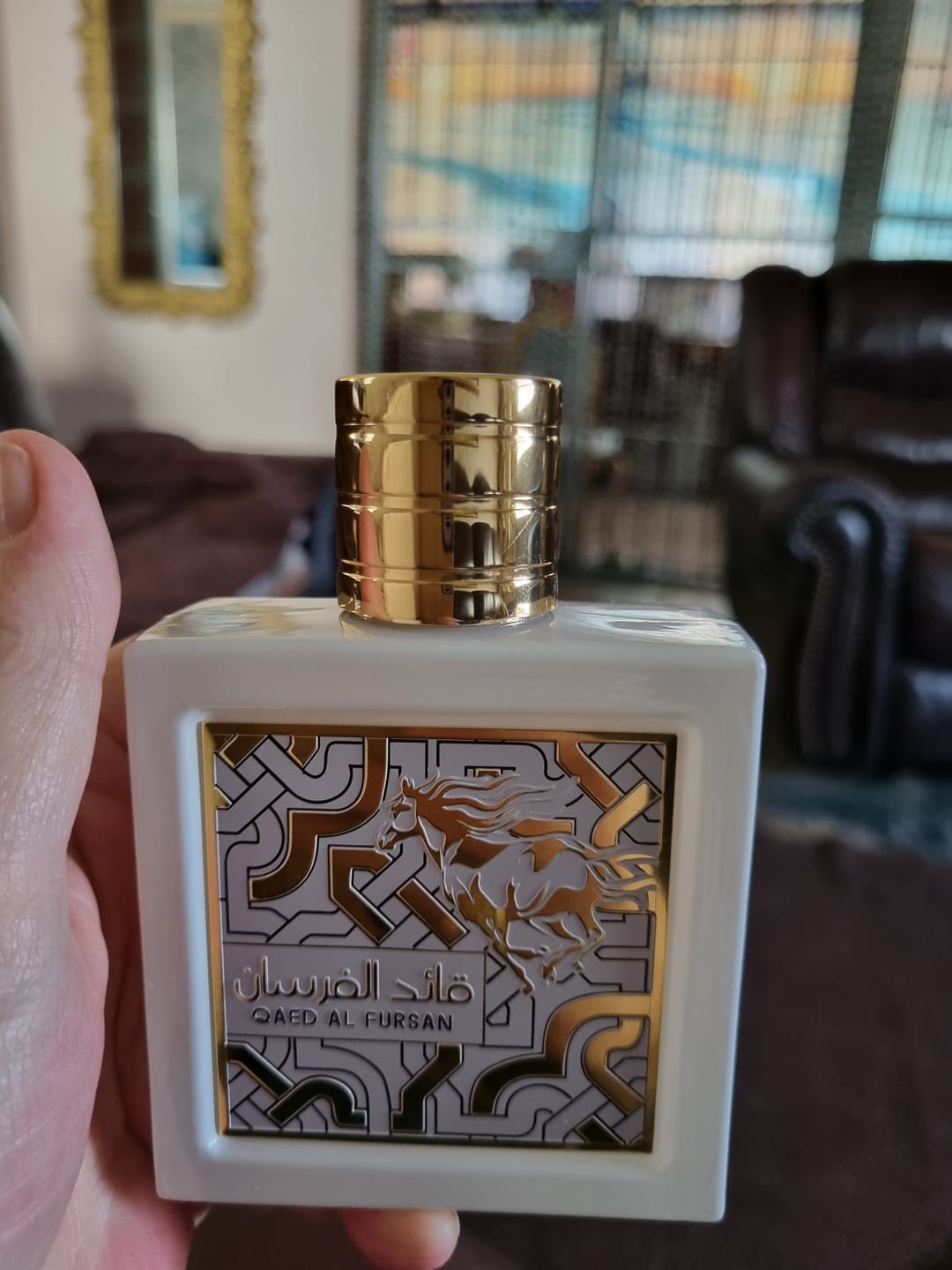 Customer photo review of Qaed Al fursan Unlimited Lattafa 90ml