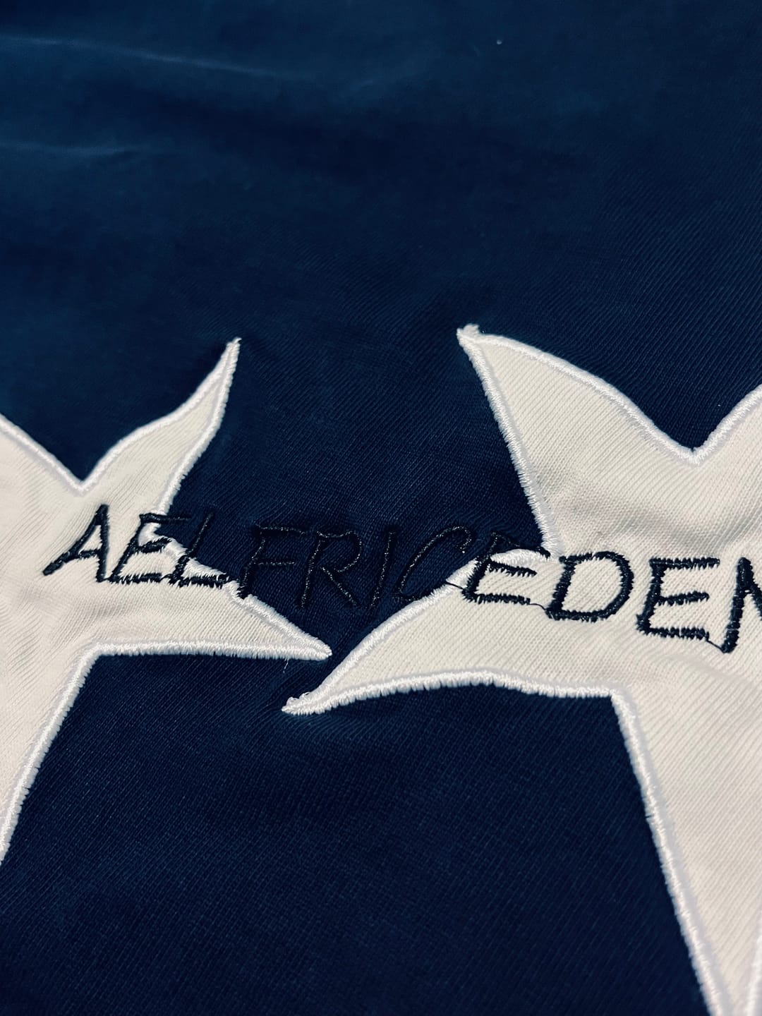 Customer photo review of Aelfric Eden Embroidery Star Tee