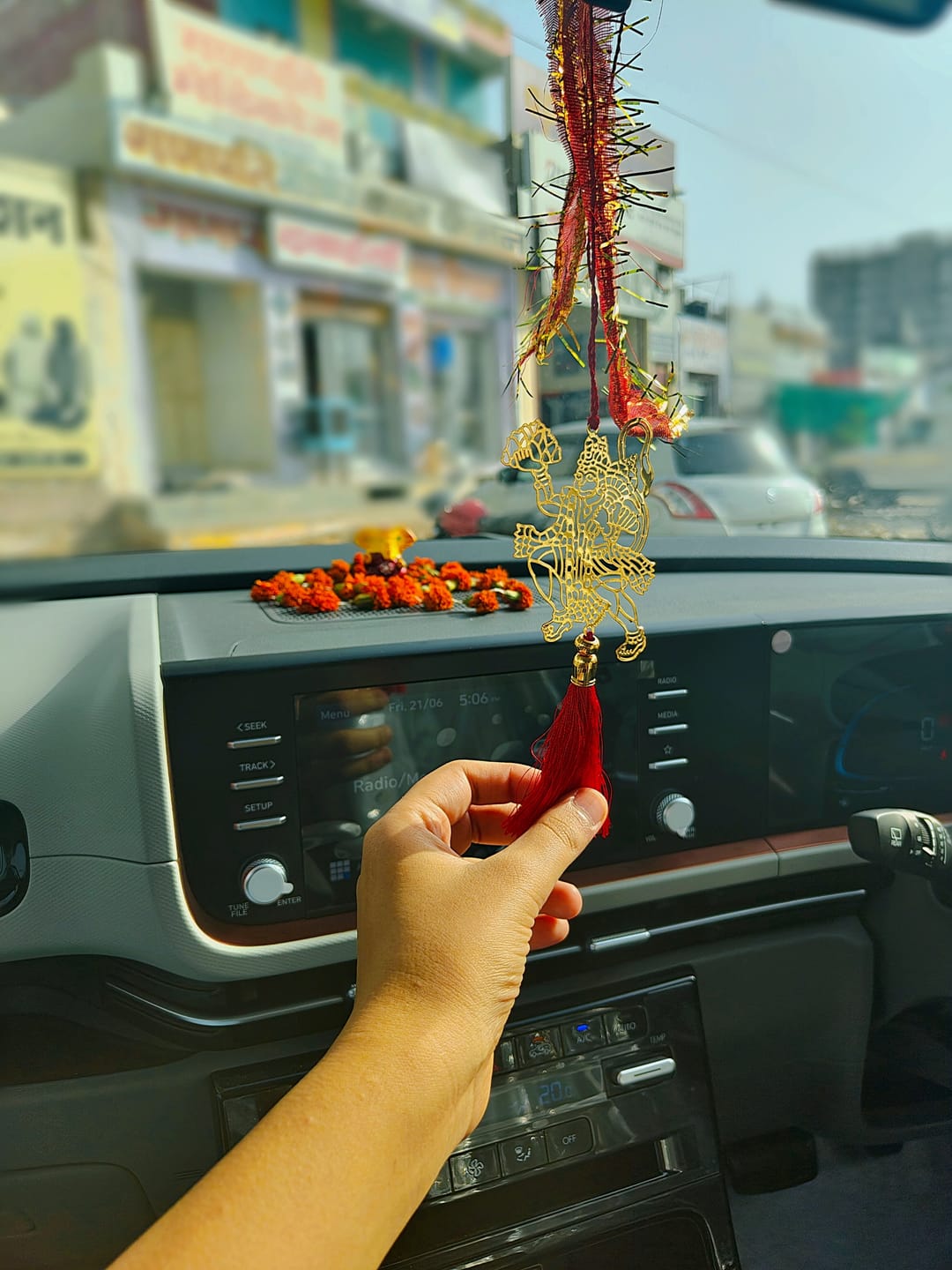 Customer photo review of Car Hanging - Sri Hanuman