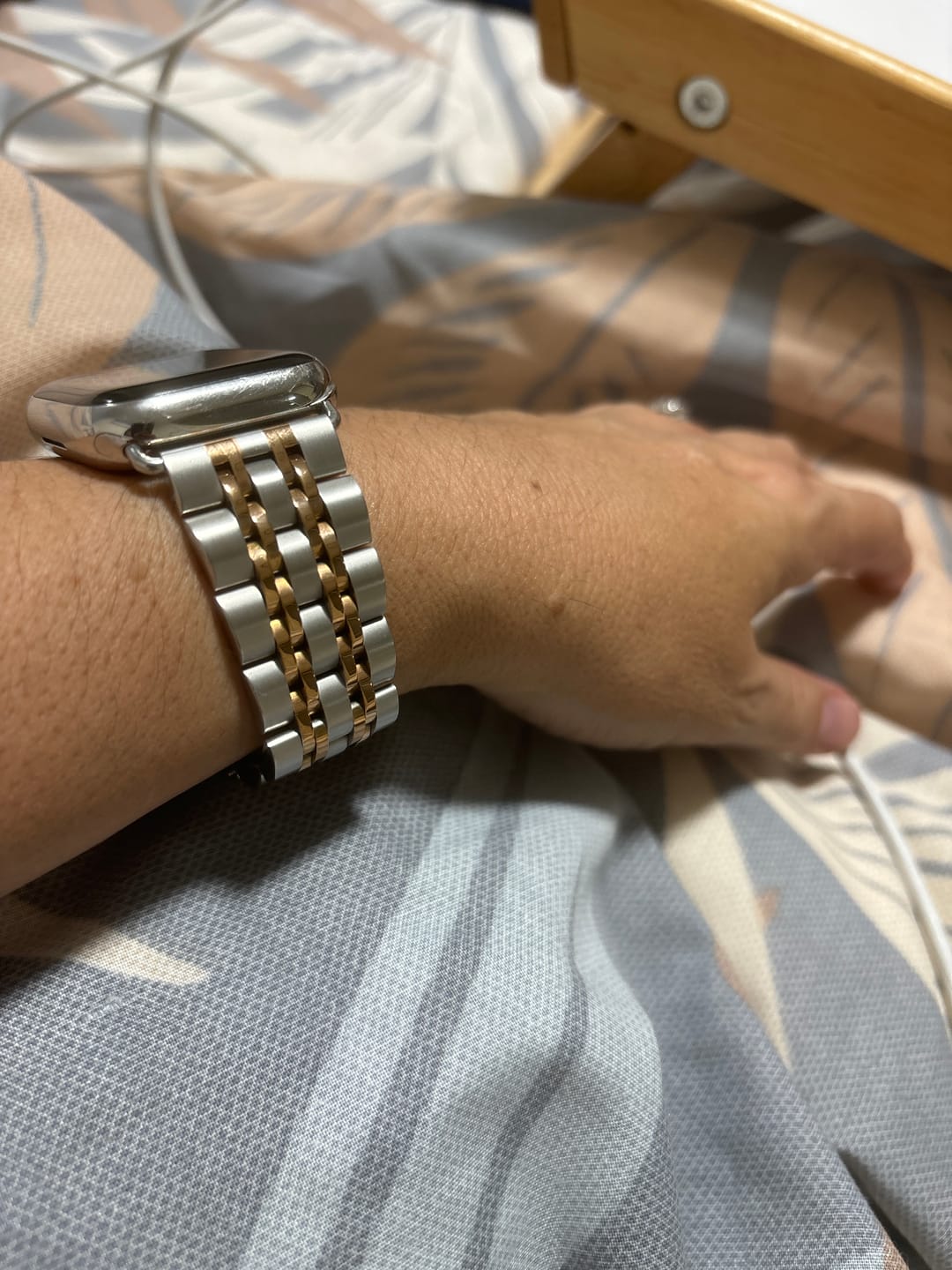 Customer photo review of Themis Stainless Band