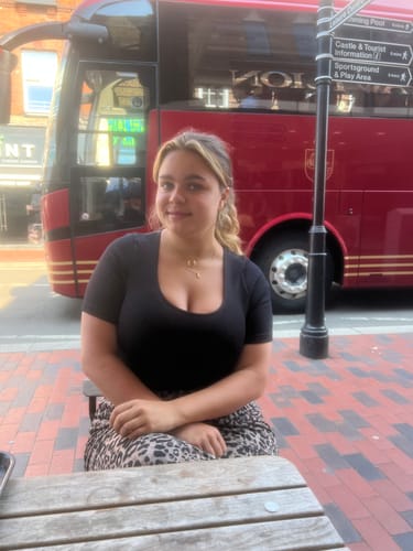 Customer photo review of Lady Luck Horseshoe necklace