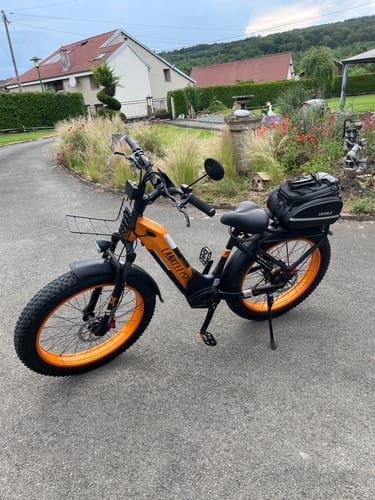 Customer photo review of Lankeleisi MG600 Plus 1000W Bafang Motor 26" Fat Bike All Terrain SUV E-Bike 48V 20Ah Samsung Battery