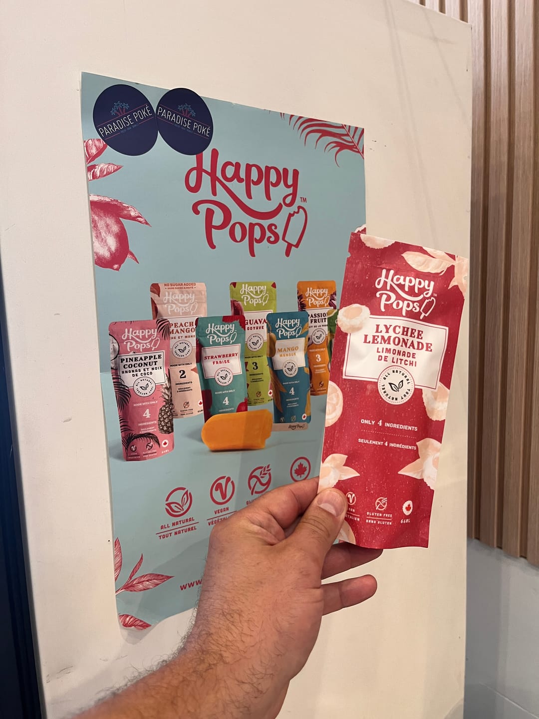 Customer photo review of Lychee Lemonade