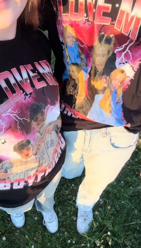 Customer photo review of 90er Vintage Foto - Individuelles T-Shirt