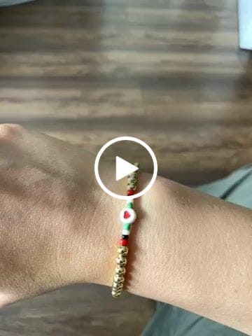 Customer video review of Palestine Bracelet