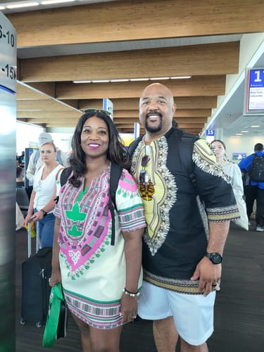 Customer photo review of Dashiki Shirt-Alpha Phi Alpha