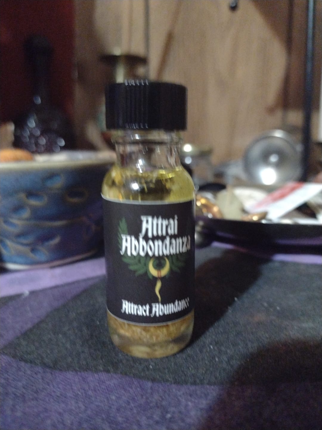 Customer photo review of Attrai Abbondanza - Attract Abundance Spelled Oil