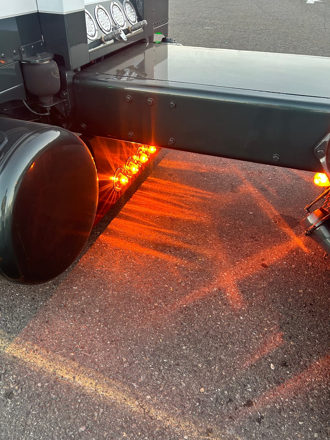 Customer photo review of Flush Mount (1157 2 wire) 3.5″ Watermelon Large Glass Marker Light Kits (CHOOSE COLOR)