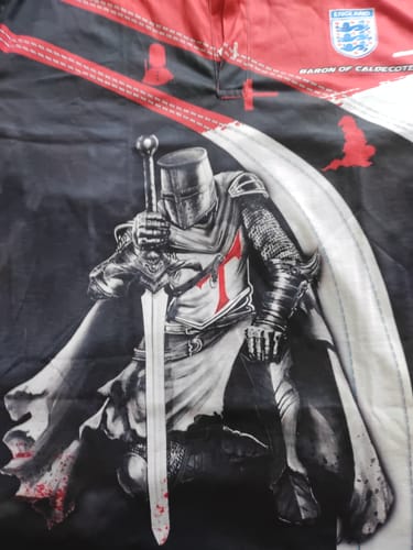 Customer photo review of Unisex Shirt, Custom Name England Shirt, England Knight, English T-Shirt