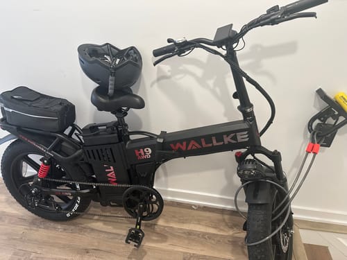 Customer photo review of Wallke H9 AWD | 3200W Folding Ebike 60/82Ah Battery