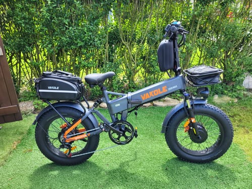 Customer photo review of Vakole CO20 MAX 750W*2 Dual Motor 20" Folding Fat Bike 20Ah Samsung Battery [Pre-Order]