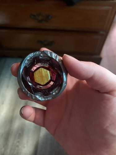 Customer photo review of Takara Tomy Phantom Orion Beyblade BB-118 B:D (Metal Fury) - With Launcher