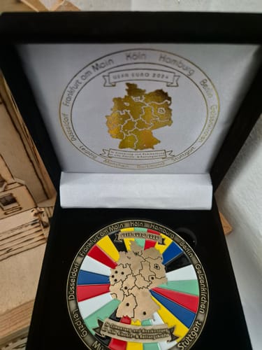 Customer photo review of Deutschland  EURO 2024  limitierter Coin