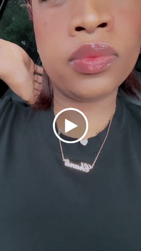Customer video review of Personalized Name Necklace