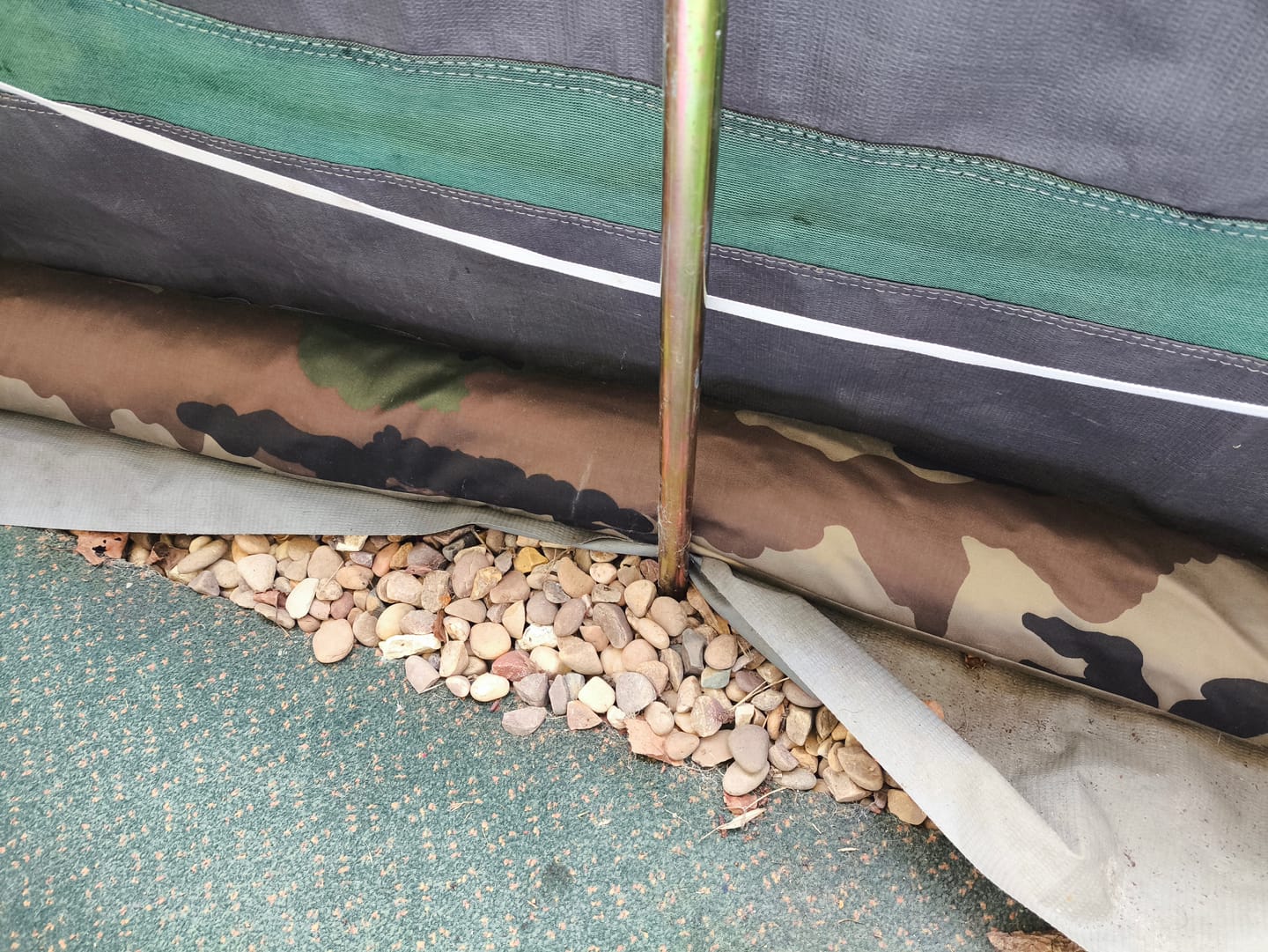 Customer photo review of Jungle Camouflage Waterproof Fabric