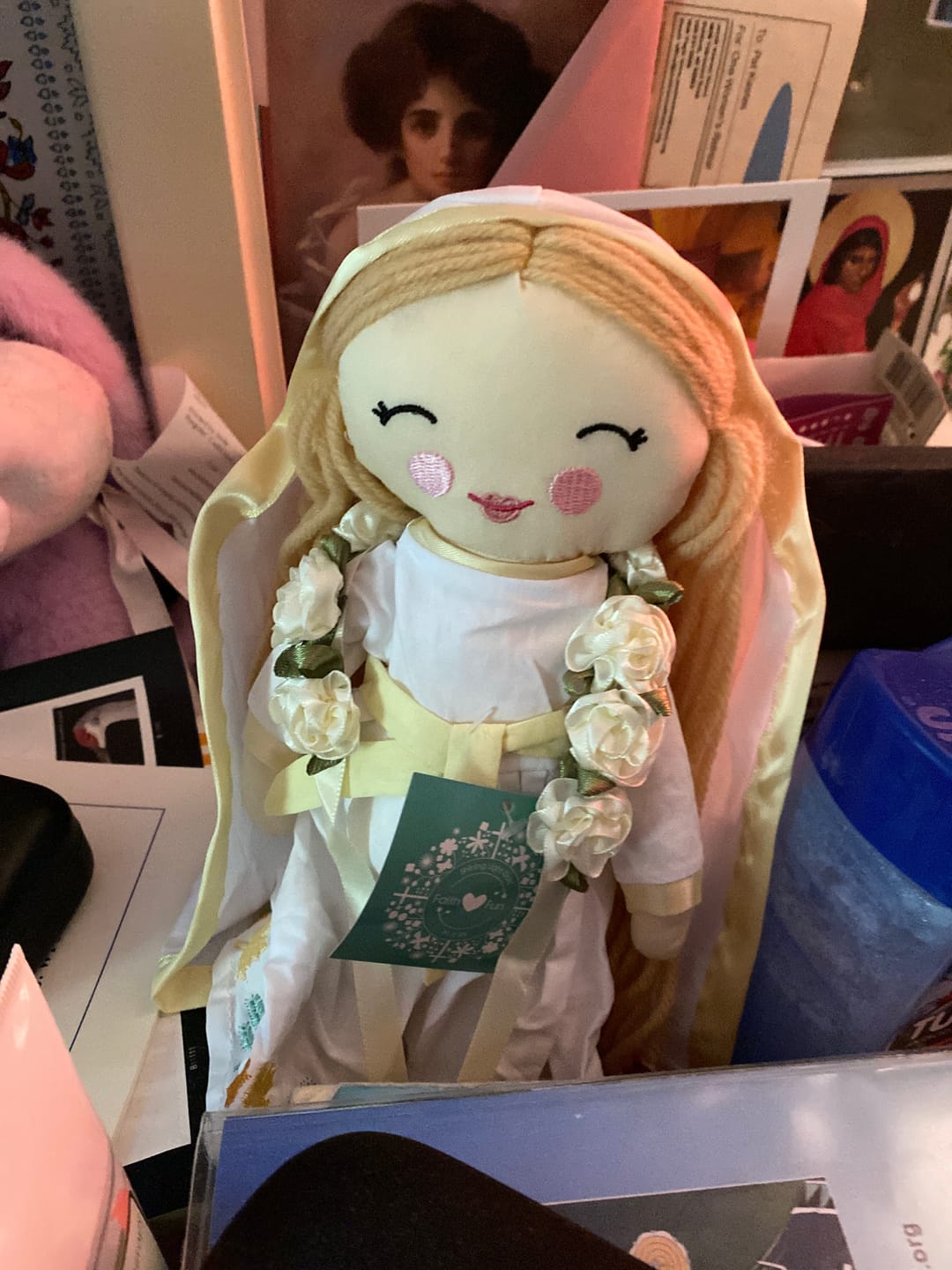 Customer photo review of Our Lady of Good Help Rag Doll (Our Lady of Champion, Wisconsin)