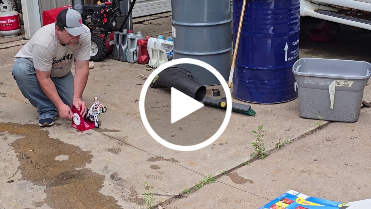 Customer video review of Evel Knievel Stunt Cycle - Trail Bike Edition / Black