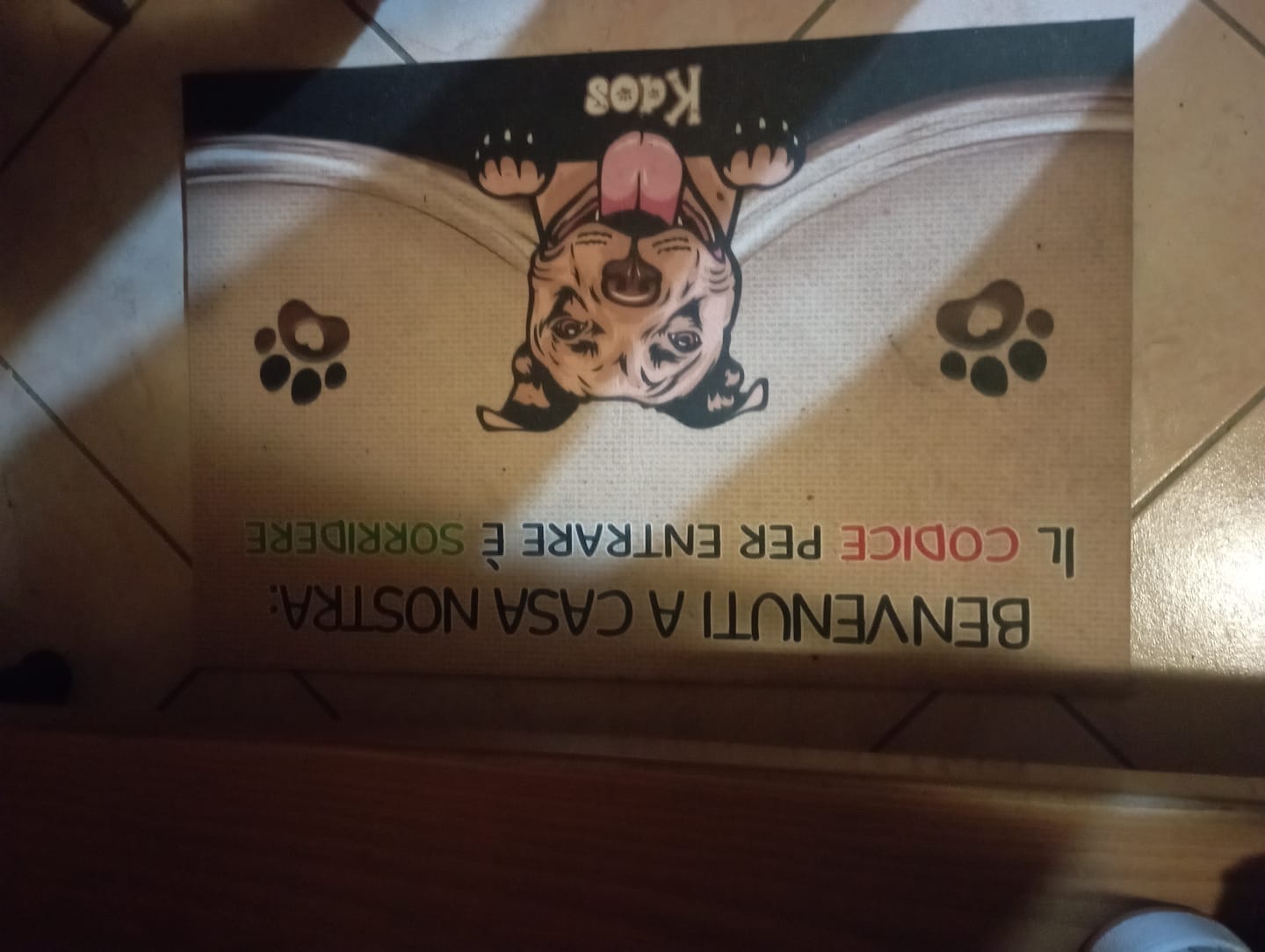 Customer photo review of Animaletti - Zerbino Personalizzabile