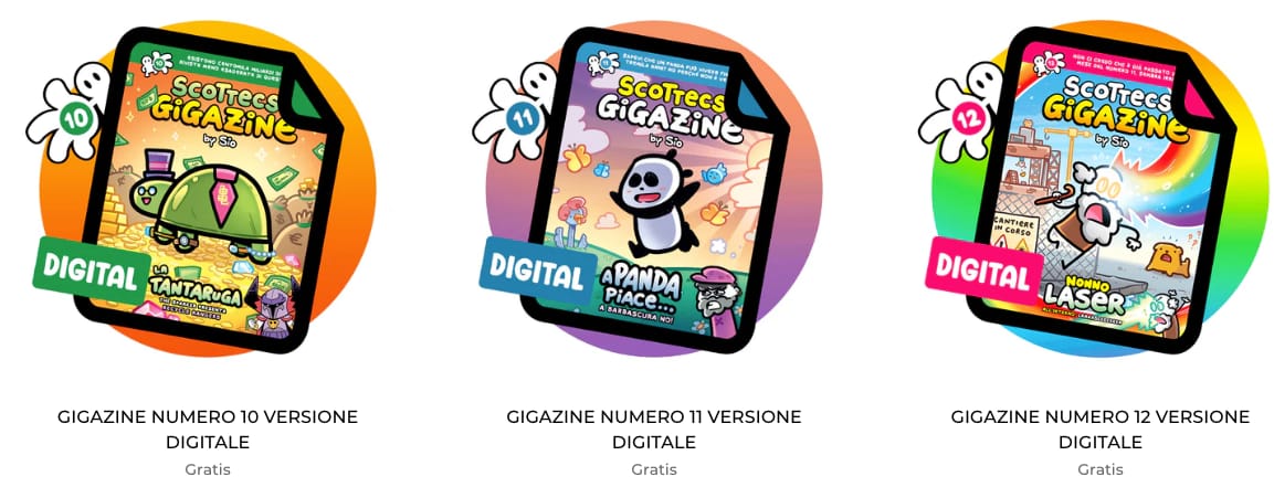 Customer photo review of ADSG! - Abbonamento Digitale Scottecs Gigazine
