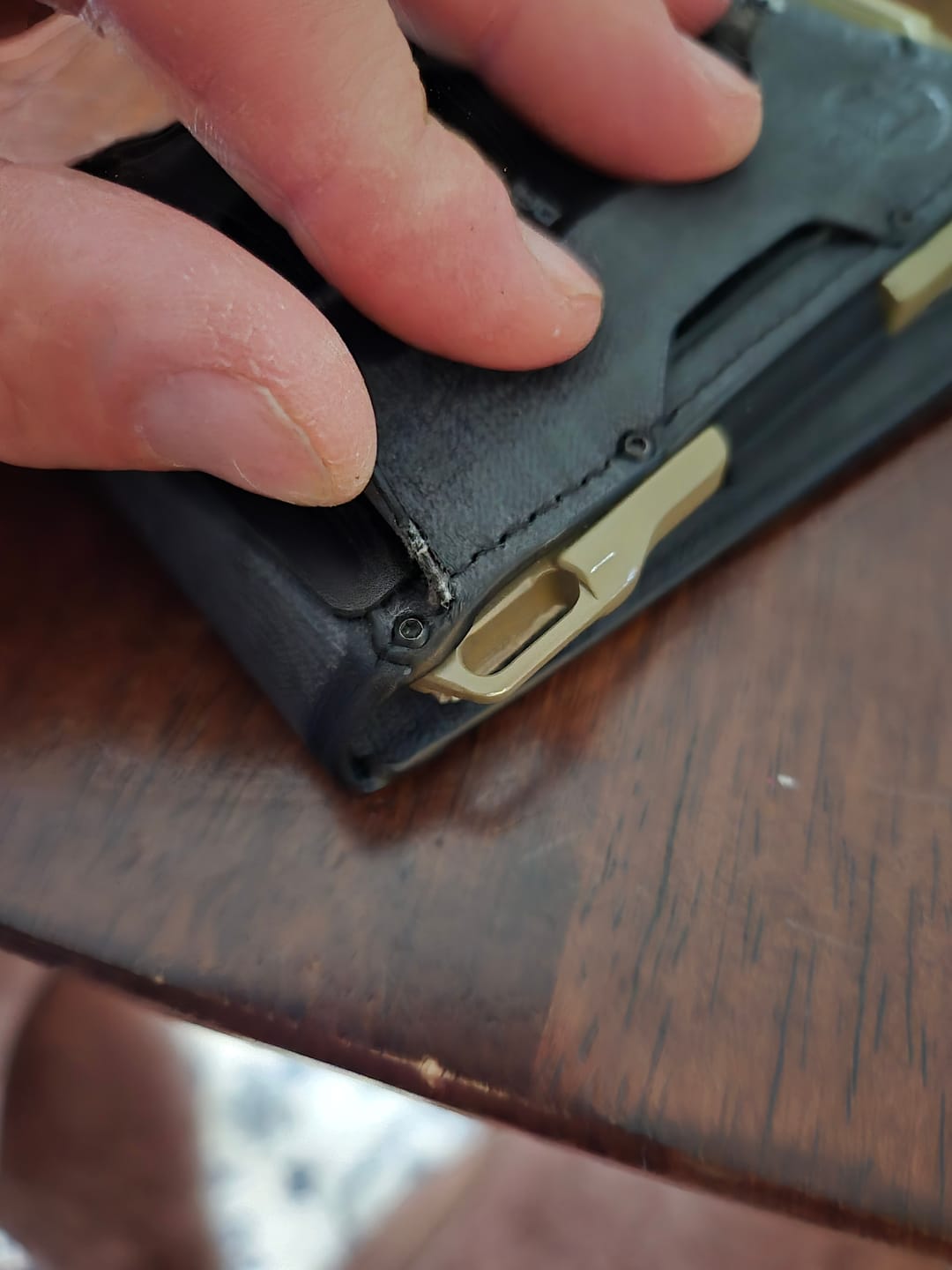 Customer photo review of M1 MAVERICK™ BIFOLD WALLET - SPEC-OPS - 4 POCKET DTEX