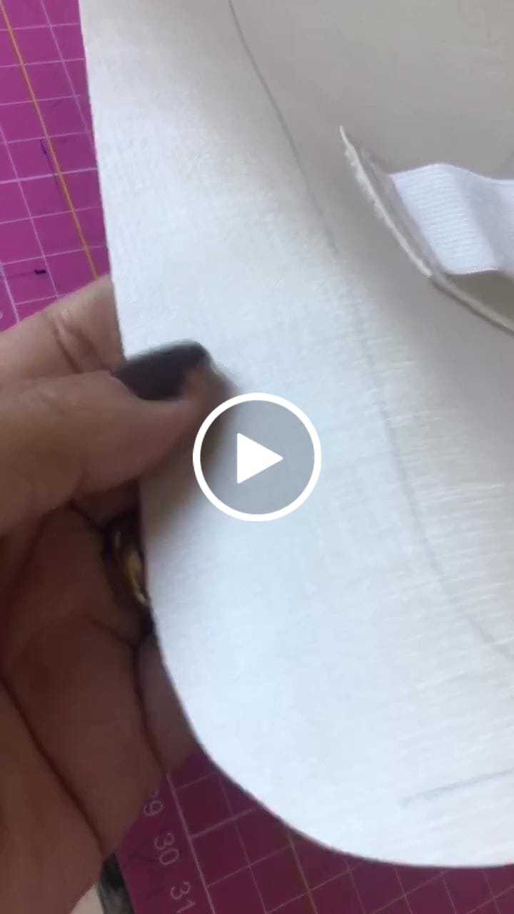 Customer video review of DUNA 0.9MM FUNDO MALHA COR BRANCO