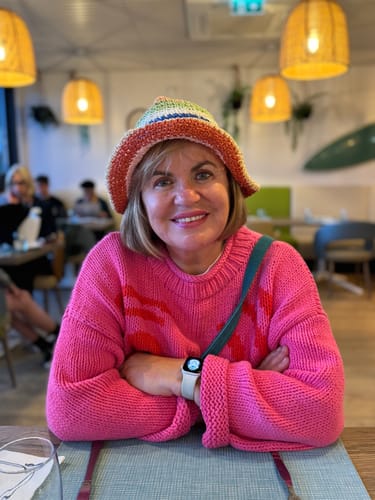 Customer photo review of Feel Good Hand Knit Jumpers