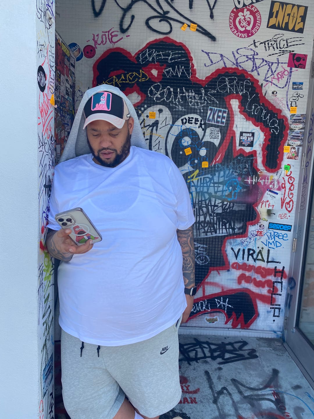 Customer photo review of OVERLORD X SpongeBob: DoodleBob Trucker Cap