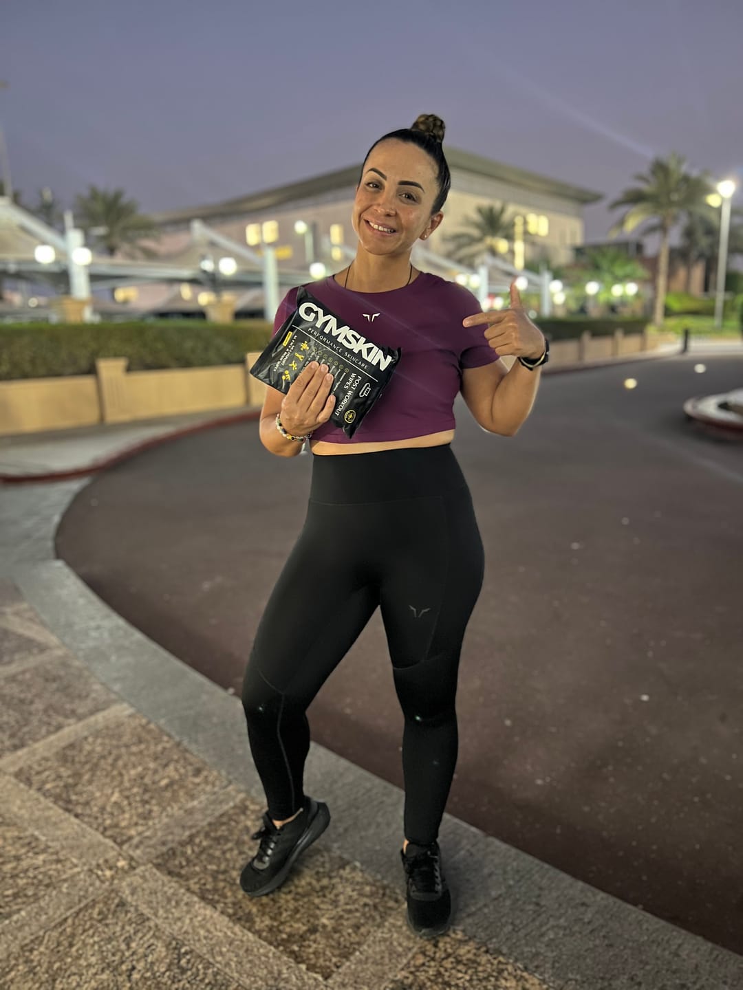 Customer photo review of POST WORKOUT WIPES BUNDLE SAVE 20%