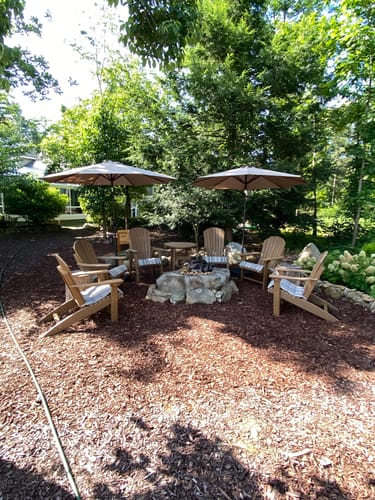 Customer photo review of QUICK SHIP - SET OF 4 - DURAWEATHER POLY® KING SIZE STATIONARY ADIRONDACK CHAIR