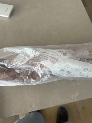 Customer photo review of Bluefin Tuna Loin Frozen (Skinned and Boned)
