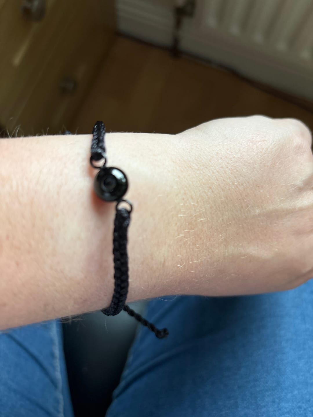Customer photo review of Custom Photo Bracelet