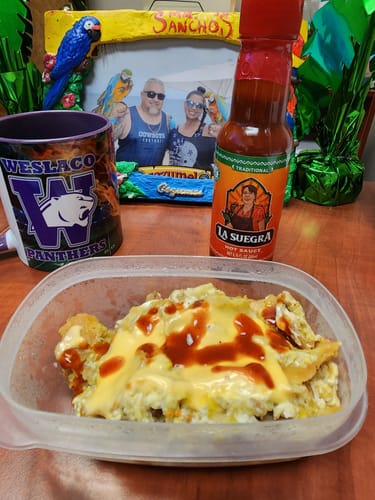 Customer photo review of Traditional Red Hot Sauce 2 Pack