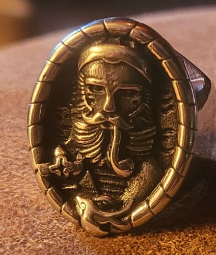 Customer photo review of Pipe Smoker Ring