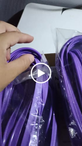Customer video review of VIVO 11MM COR LILAS PACOTE COM 10 METROS