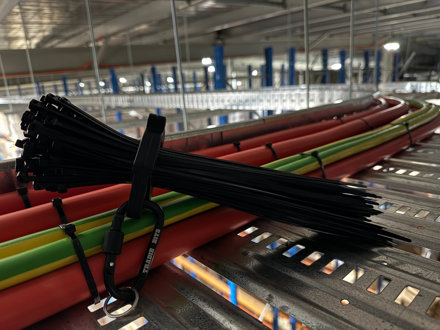Customer photo review of Aluminium Cable Tie Holder