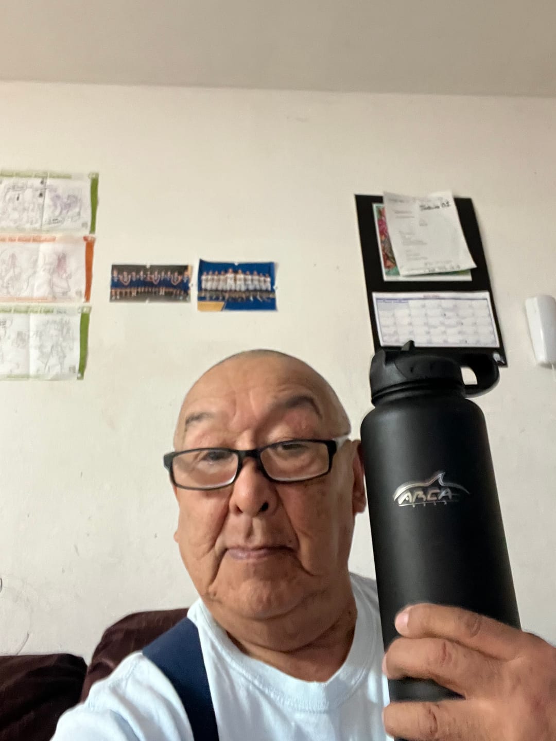 Customer photo review of Hydro Vessel - Vacuum Sealed Double Insulated Stainless Steel Water Bottle with Straw Lid