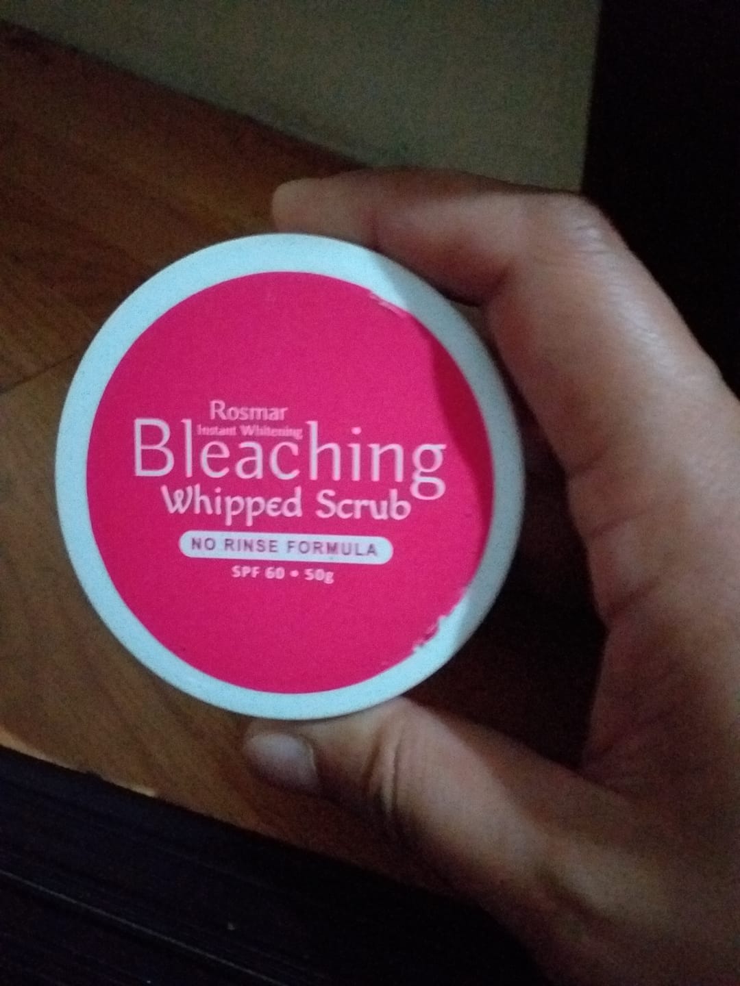 Customer photo review of Rosmar Bleaching Whipped Scrub