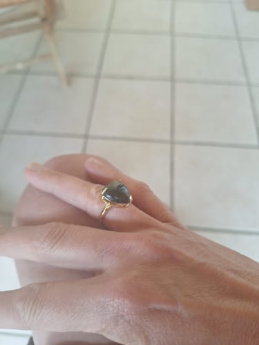 Customer photo review of Labradorite Bague