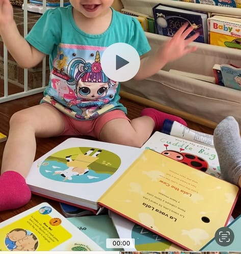 Customer photo review of Spanish Nursery Rhymes - La Vaca Lola