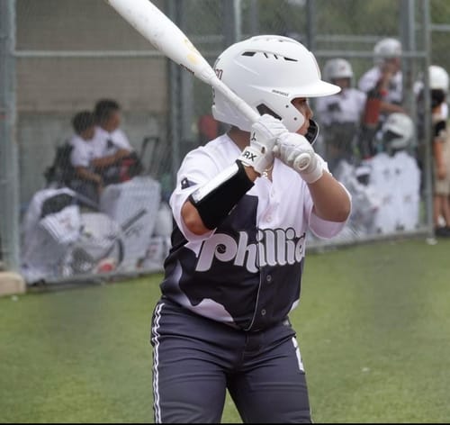 Customer photo review of Jax Model One Batting Gloves | Platinum White | Pro Cuff