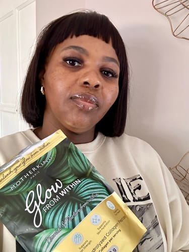 Customer photo review of Glow from Within Collagen Starter Kit