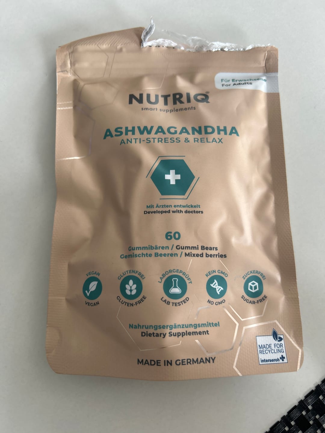Customer photo review of Ashwagandha