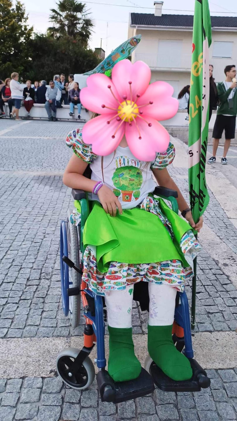 Customer photo review of Cadeira de Rodas de Criança SENSICARE YK9031K
