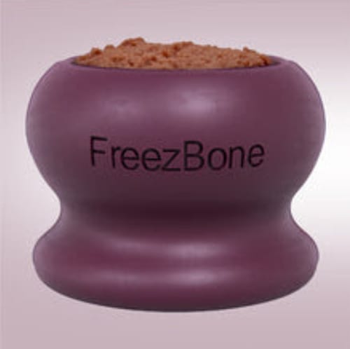 Customer photo review of Freezball - Durable Fillable Dog Chew Bone