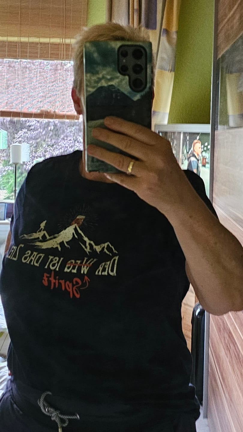 Customer photo review of Zielspritz Bio T-Shirt Frauen