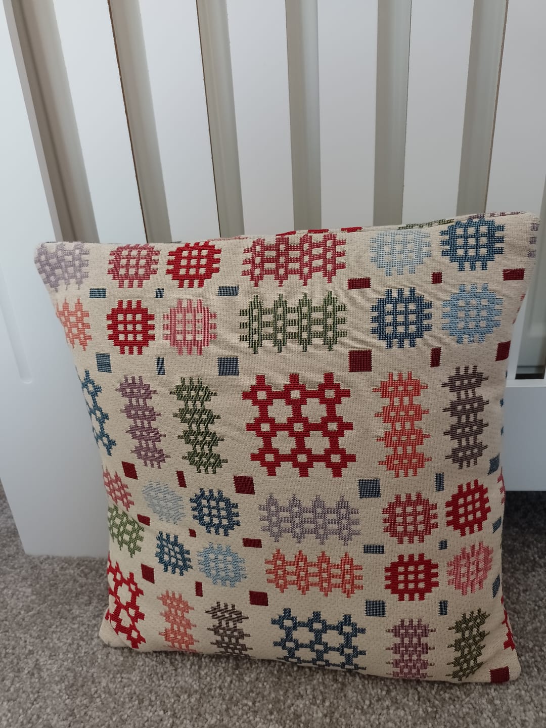 Customer photo review of Welsh Blanket Tapestry Fabric