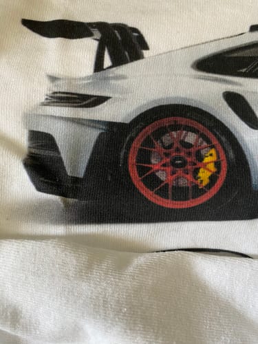 Customer photo review of GT3 RS HAPINESS T-SHIRT