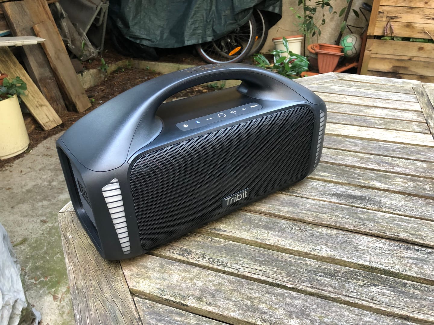 Customer photo review of TRIBIT StormBox Blast Portable Bluetooth Speaker