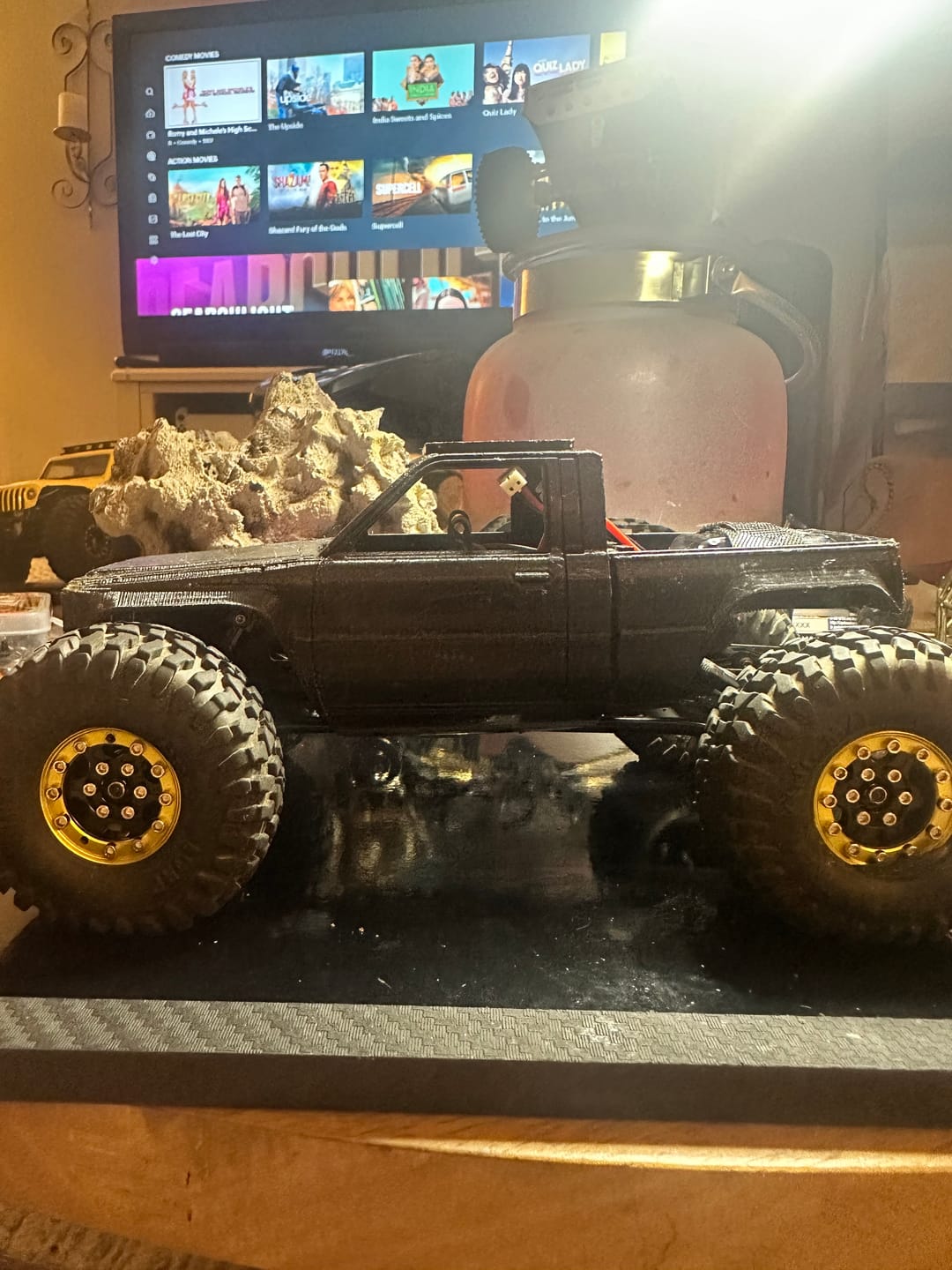 Customer photo review of Black PETG Filament 1.75mm 1kg