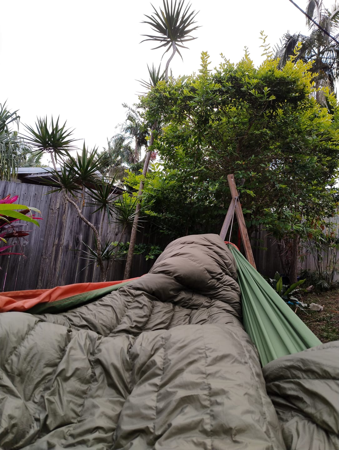 Customer photo review of Ultralight Top Quilt